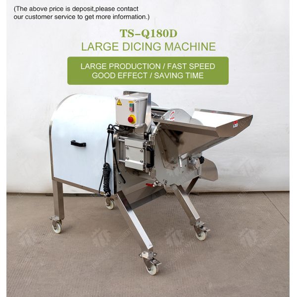 Машина клубники картошки машины алоэ машины большого фрукта и овоща 1000KG/H dicing dicing dicing
