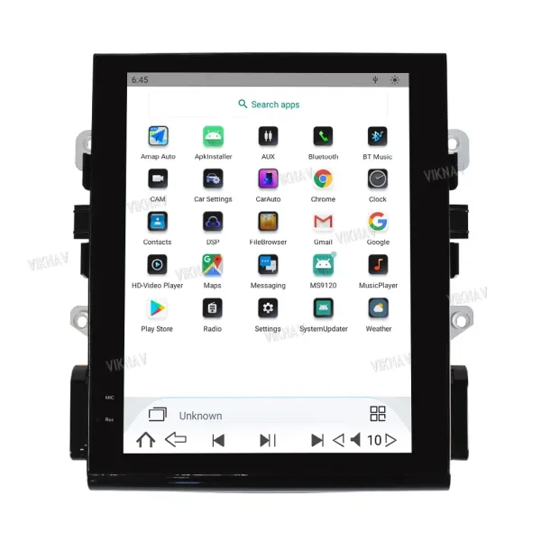 Авторадио Viknav Для Porsche Macan (2010-2015) 10,4 дюйма Авто вертикальный экран Carplay GPS навигация Мультимедийный проигрыватель
