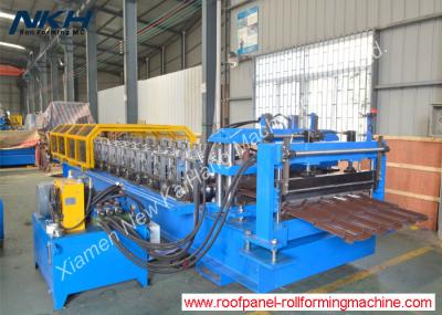 Rolo profissional da telha de telhado que forma o controle do PLC da máquina para telhar construções