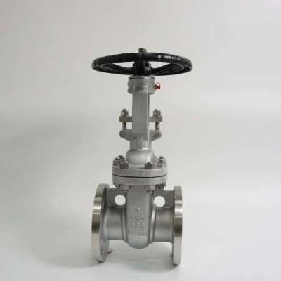 ANSI API 150Lb 300lb 3 polegadas 4 polegadas Y Tipo de válvula de porta manual de flange de aço inoxidável
