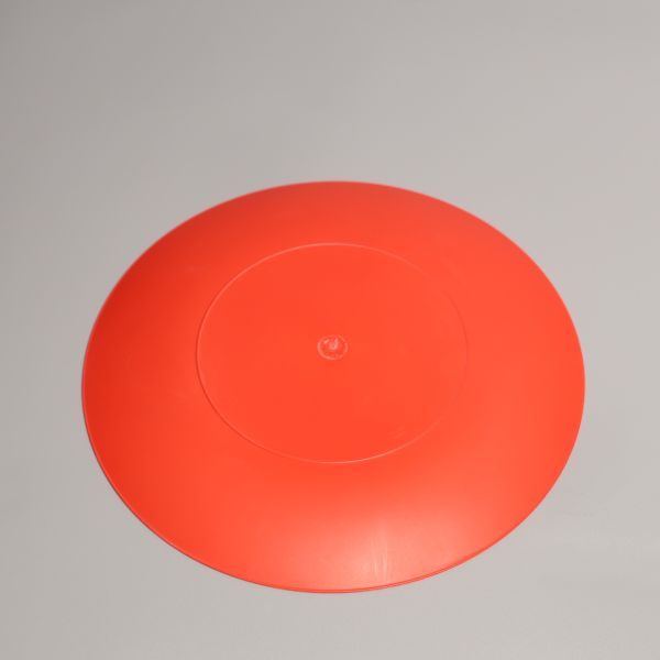 ISO9001 Certified Plastic Food Plate Round PS Stackable Plastic Cake Plates OEM Size