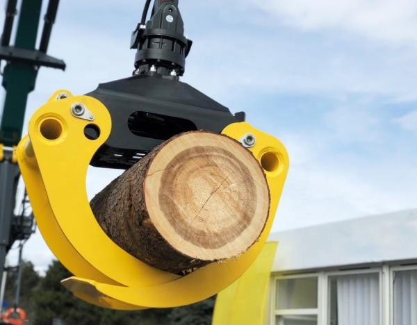 OEM Excavator Hydraulic Rotating Wood Grapple Timber Grab Log Grab