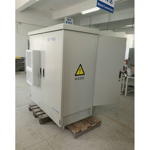 Radio And Television Outdoor OLT Fiber Optic Cabinet With Double Front Doors