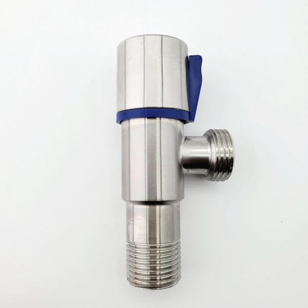 Half Inch Faucet Angle Valve Chrome Plated Corrosion Resisting