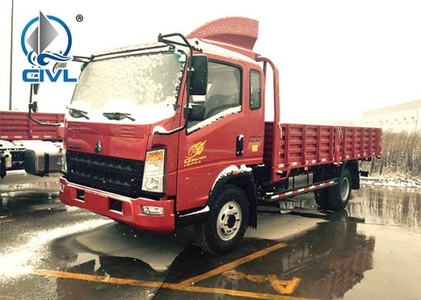 4*2 Light Duty Commercial Trucks , Light Cargo Truck 737 Series 1760 Mm Extended Cabin