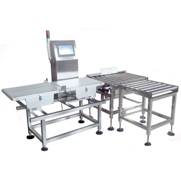 SUS304 Automatic Weighing Machine For Packaged Food Check Weight Of Various Products