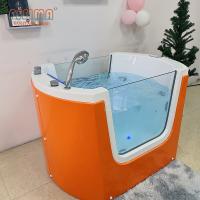 Petite fonction de massage de la baignoire SPA pour bébé Baignoire spa pour bébé nouveau-né avec lumières LED