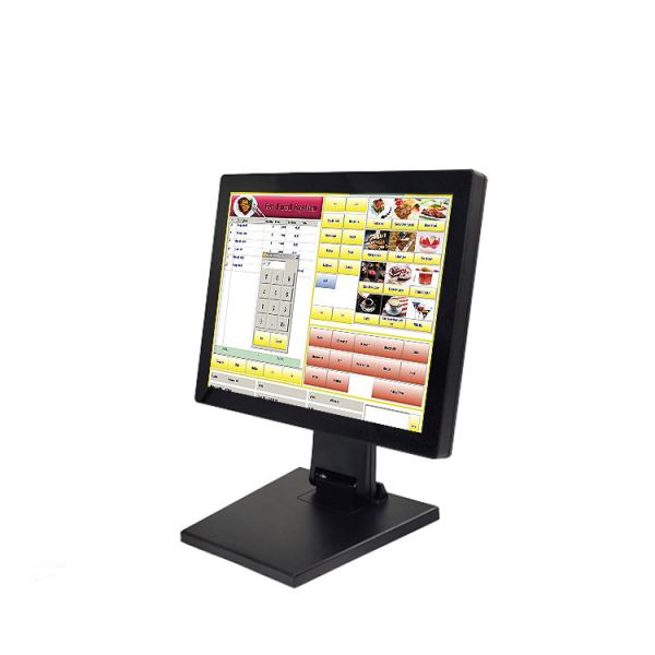 17 Inch 1280*1024 Capacitive Touch Screen Monitor With Stand High Resolution Touch Screen Display