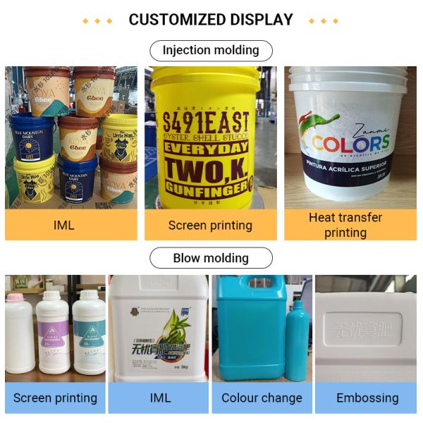 Квадратная пустая бутылка с лабораторным реагентом из HDPE из пластика 125 мл