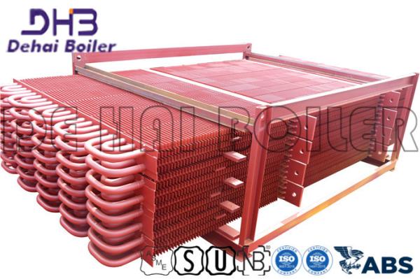 Biomass Economiser Coil Industrial Exhaust Heat Exchange H Fin Tube Economizer