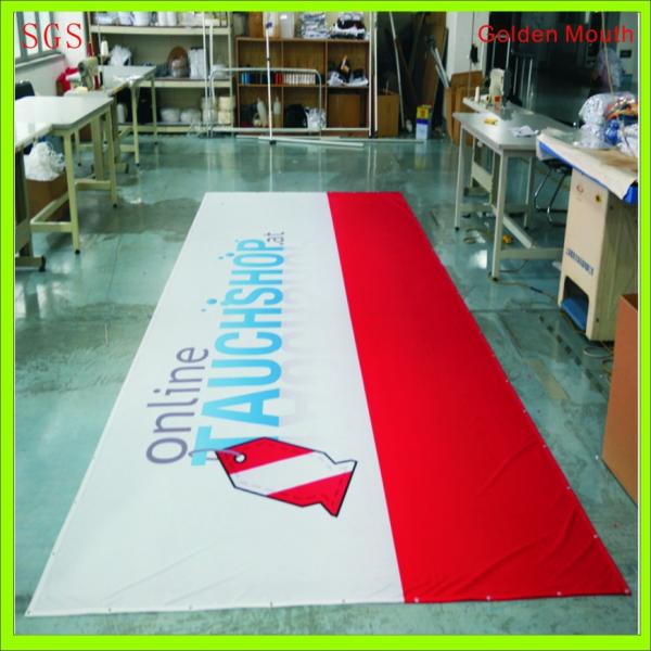 Custom pomotional vinyl banner