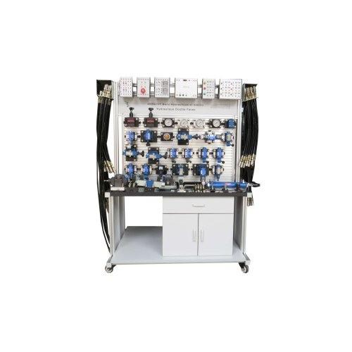 Eletro instrutor hidráulico Kit Teaching Equipment Workbench 24V 3A do PLC