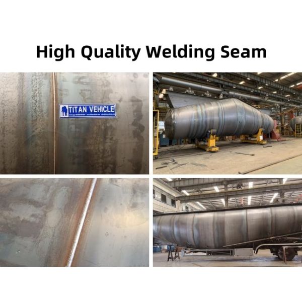 TITAN 4 Axle 40m³ Cement Tanker Semi Trailer | Cement Tanker for Sale