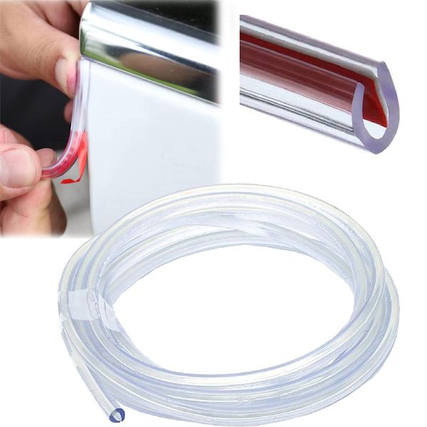 Прозрачный Край двери автомобиля Прозрачный U-образный защитник стеклянного края для службы сварки