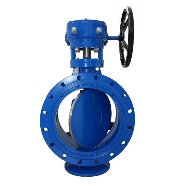 DN500 Pneumatic Motorized butterfly Valve Pn16 Price for Cement