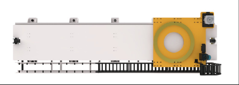 Сверхмощный робот HP64 отслеживает рельс механизма реечной передачи 350kg/M горизонтальный