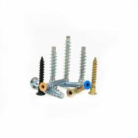 Hexágono de cola puntiaguda de auto-toque de tornillo de madera galvanizada reparación de clavos contra el cable de montaña hundido