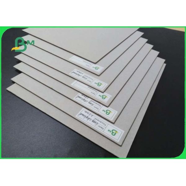 リサイクルされる丈夫な裏付けの見返しの灰色のChipboard 1.0mmの厚さ