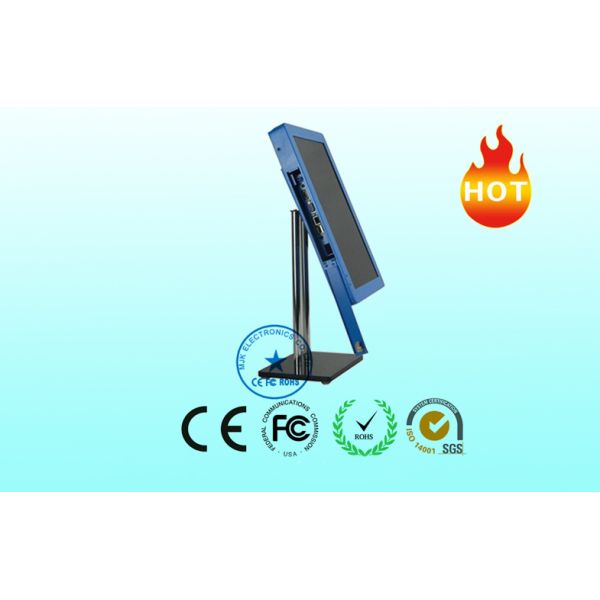 Floor Standing LCD Kiosk Dual Core / wireless touch screen monitor
