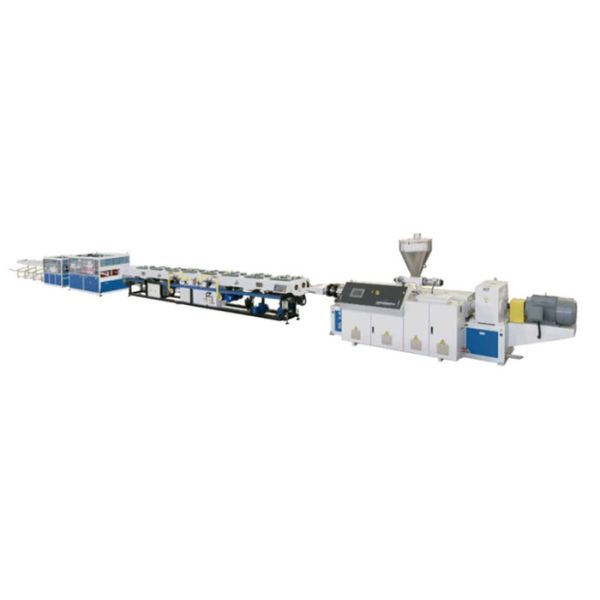 линия 400kg/H штранг-прессования трубы PVC дренажа воды 115mm