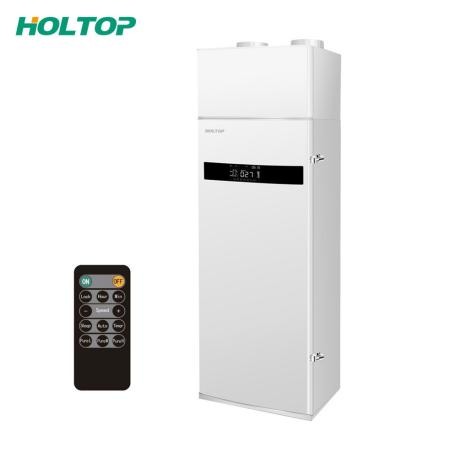 500 Cfm Floor Standing Energy Recovery Ventilation ERV System Remote Control