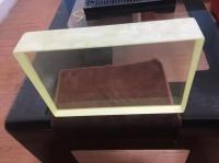 Transparência horizontalmente 0.5mm X Ray Lead Glass Customized Size