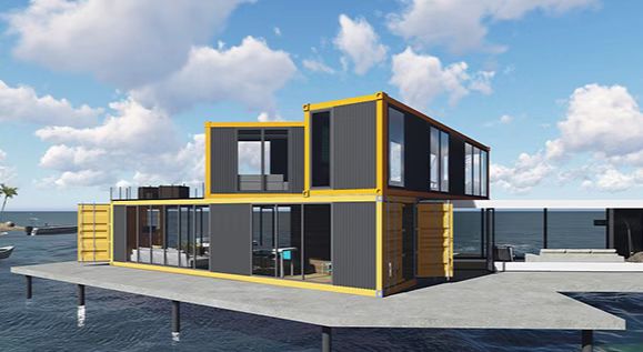 Low-Cost Luxury Modular 20ft and 40ft Container Houses Detachable Prefabricated Houses ModularTiny House