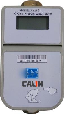 STS Compliant  Digital Prepaid Water Meters Card Type Brass Body  IP67