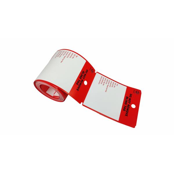 Plastic Safety Tag with Custom Logo Keep Your Products Safe and Branded Efficiently
