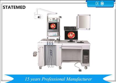 Medical Deluxe ENT Treatment Unit Ear NoseThroat Single Station With Imaging System