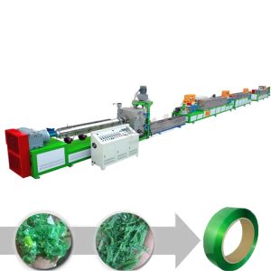 Single Screw High Accuracy Automatic PET Strap Manufacturing Machine