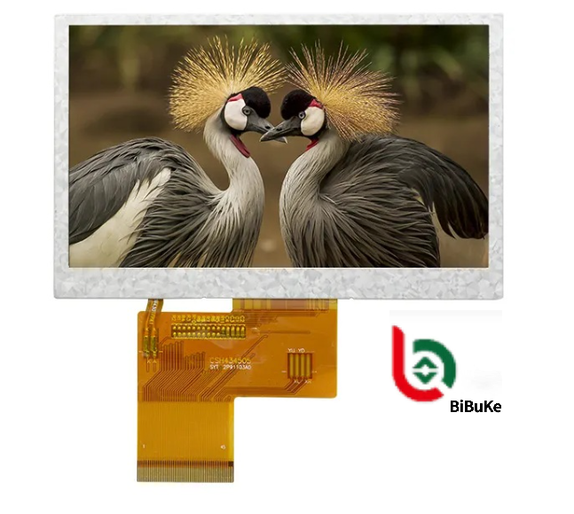 4.3-Inch 480x272 Resistive Touch IPS TFT LCD Display with All Viewing Angles