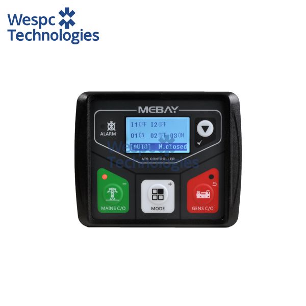 Contrôleur de commutateur de transfert automatique Mebay ATS320DC avec écran LCD