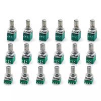 RK097N 15mm Manche 3 5 6 broche de puits audio scellé potentiomètre pour réglage de l'amplificateur audio