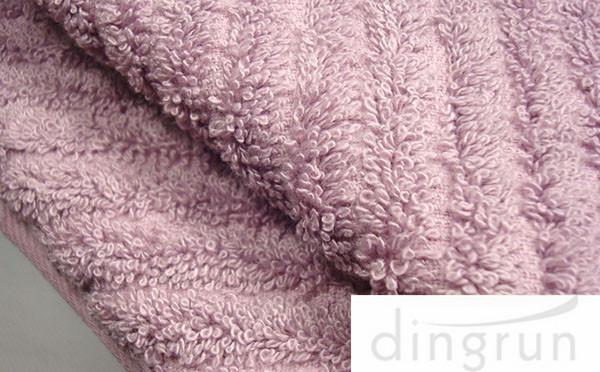 Dry Fast Cotton Face Cloths , Face Wash Cloths Blue / Pink / Green Color