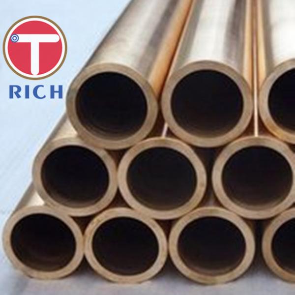 Tubo de aço sem emenda 10 - 80mm do condensador liga de cobre/de cobre OD ASTM B111