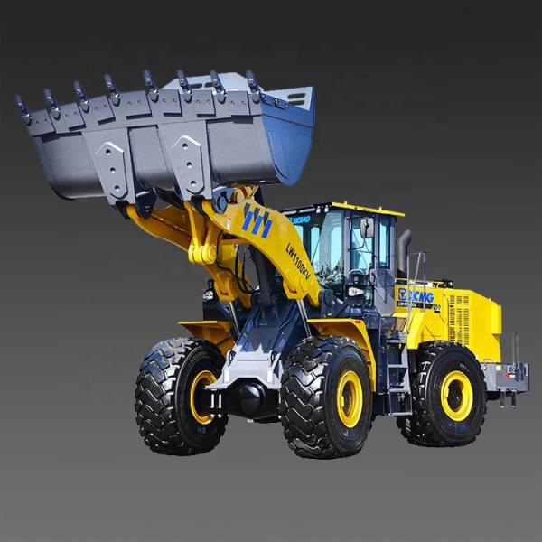 11 Ton Wheel Loader Machine / Compact Articulated Wheel Loader Construction Equipment