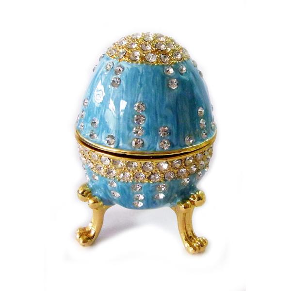 Faberge Egg Trinket Box Home Decorative Box Decorative Faberge Egg Trinket Jewel Box Enamel Easter Egg Jewelry Box