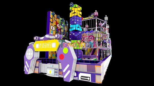 Commercial Ninja Warrior Course - High-Capacity Indoor Playground