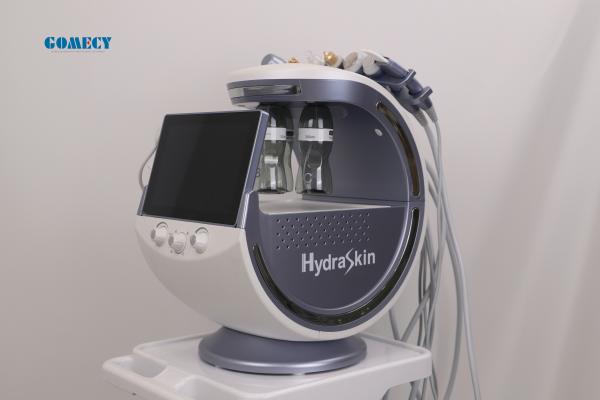 7 IN 1 Facial Analyzer Hydra Máquina de Rejuvenescimento da Pele / Spray Vacuum Facial Machine 25KHZ Frequência