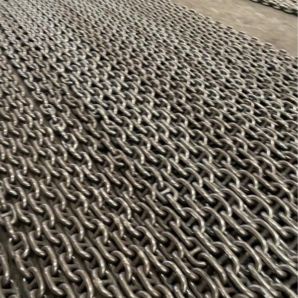 32mm High - Strength Alloy Steel Galvanized Stud Link Anchor Chain Yacht Anchor Chain