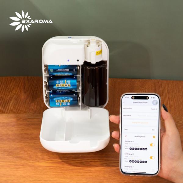 【Smart Multi-Zone Control】WiFi Scent Diffuser System for Hotels - Manage 8 Areas via Mobile App