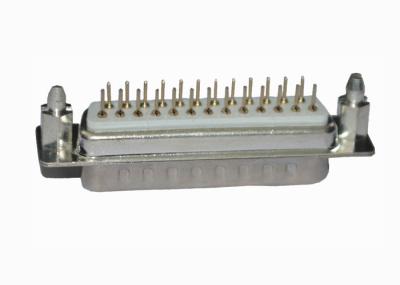 Corrente avaliado SECUNDÁRIA de cobre de Pin Double Row 3.0A do conector 25 do DB D da liga