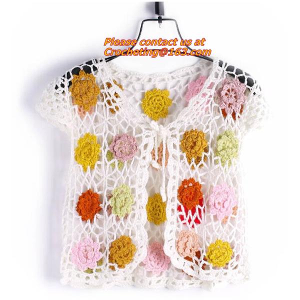 Sweater, Cardigan, Crochet, Crocheted, Pullover, Hollow Out, Summer Tops, Crochet Blouse