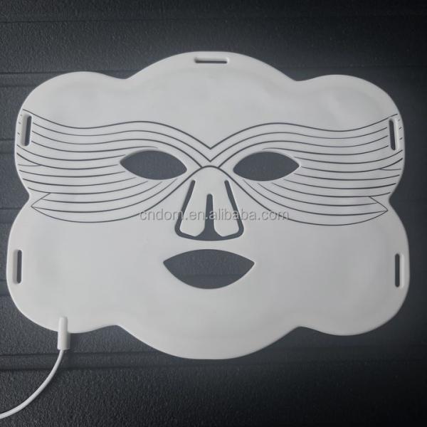 Silicone LED Face Mask for Firming Customized Shapes and Product Net Weight 0.5kg
