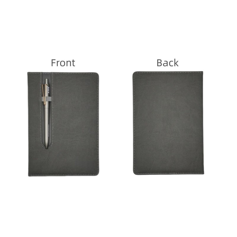 Custom Logo A5 Minimalist Leather Journal Notebook Portable Personalized