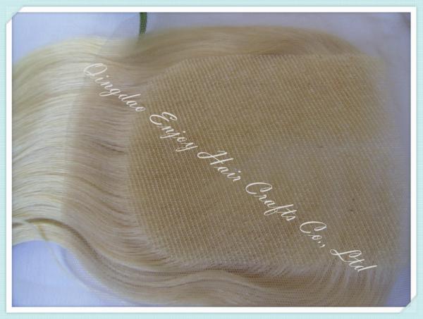 Lace top closure 4''x4'' ,malaysian virgin hair 613#color body wave 10''-24''length