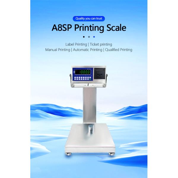 1 Advanced A8SP printing small platform scale square vertical bar 22cm*28cm 3kg capacity