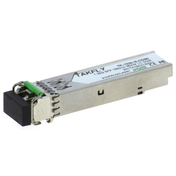 1.25G SFP 1550nm 80KM SMF DDM LC CISCO JUNIPER HUAWEI MODULO de transmisor