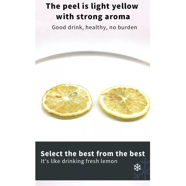 Замораживание FD еды Mygou - высушенные смешанные куски лимона различными ссыпают вкусами приносят плоды чай здоровый плод сохраняет еду